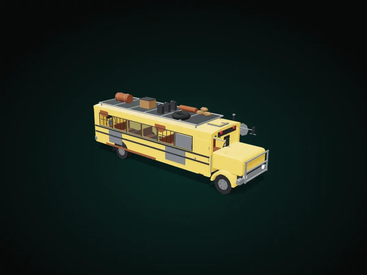 Uno scuolabus, modello procedurale